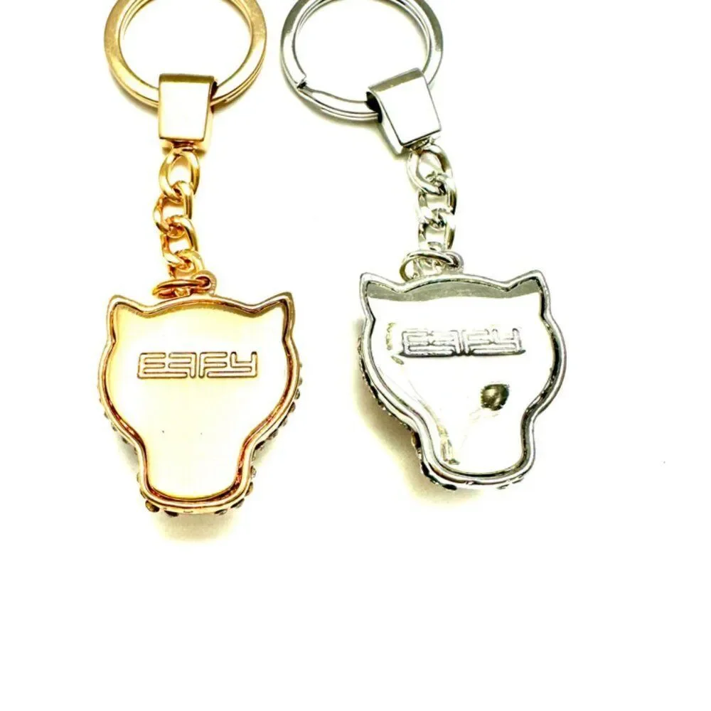 EFFY Panther Keychains both included Bling Bling